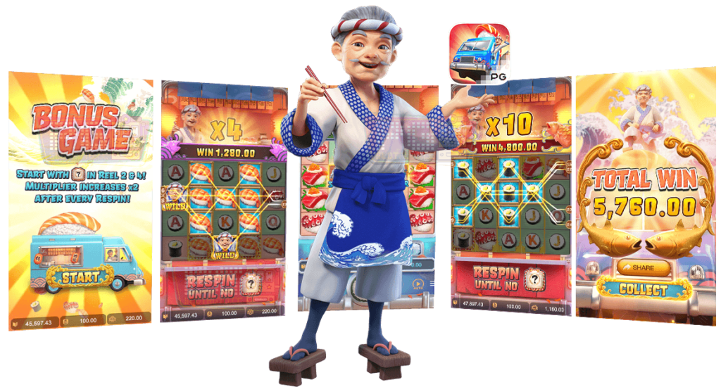 เกมสล็อต Sushi Oishi