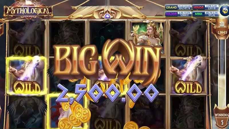 ตัวช่วยสัญลักษณ์พิเศษเกมสล็อต MYTHOLOGICAL